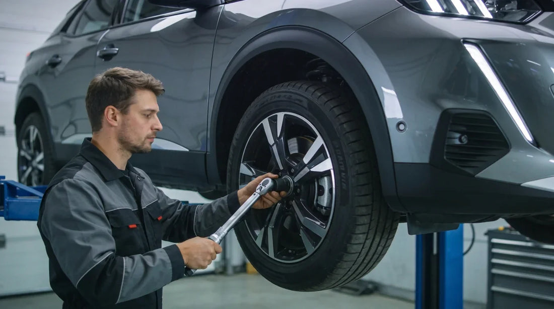 Couple de serrage roue Peugeot 2008 : tableau complet