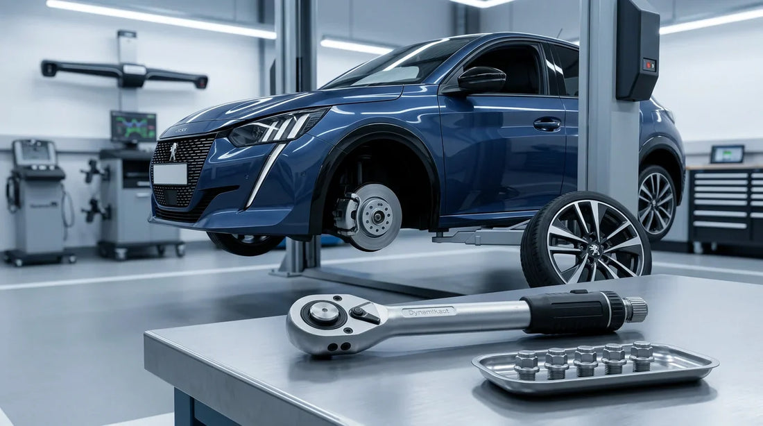 Quel couple de serrage pour les roues d'une Peugeot 208 ?