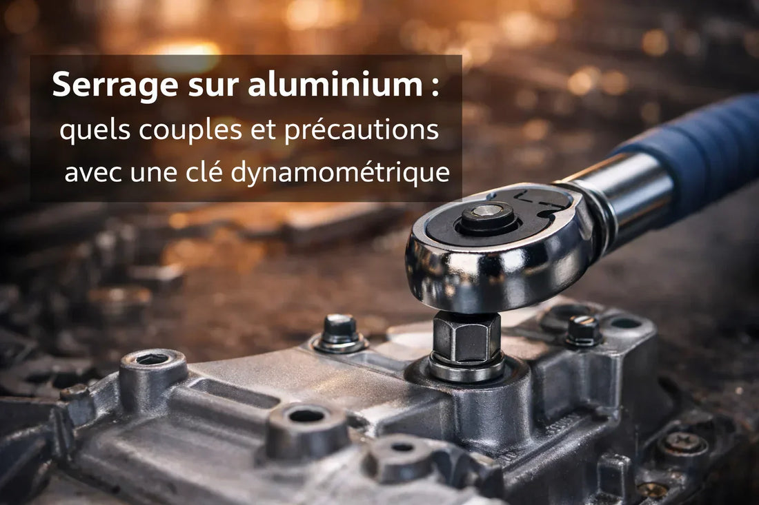 Serrage sur aluminium : quels couples et précautions avec une clé dynamométrique