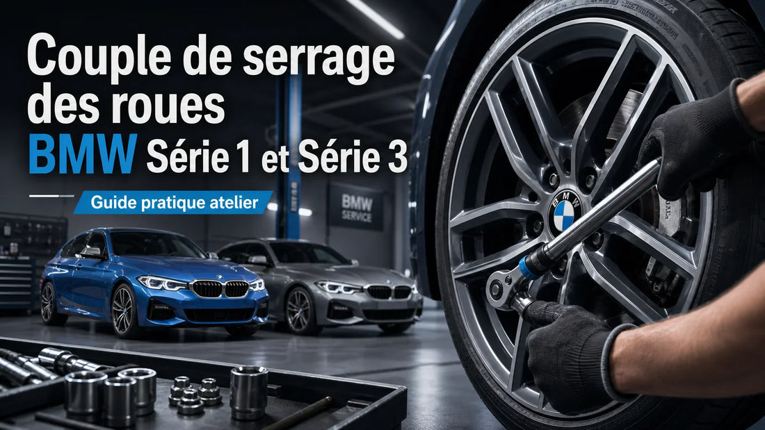 Couple de serrage roue BMW Série 1 et Série 3
