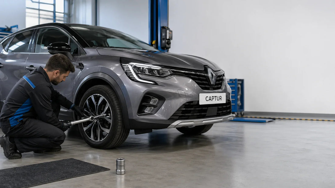 Couple de serrage roue Renault Captur : valeurs et taille de douille