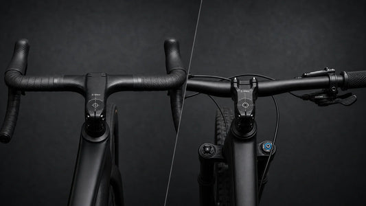 Couple de serrage cintre carbone plat et route