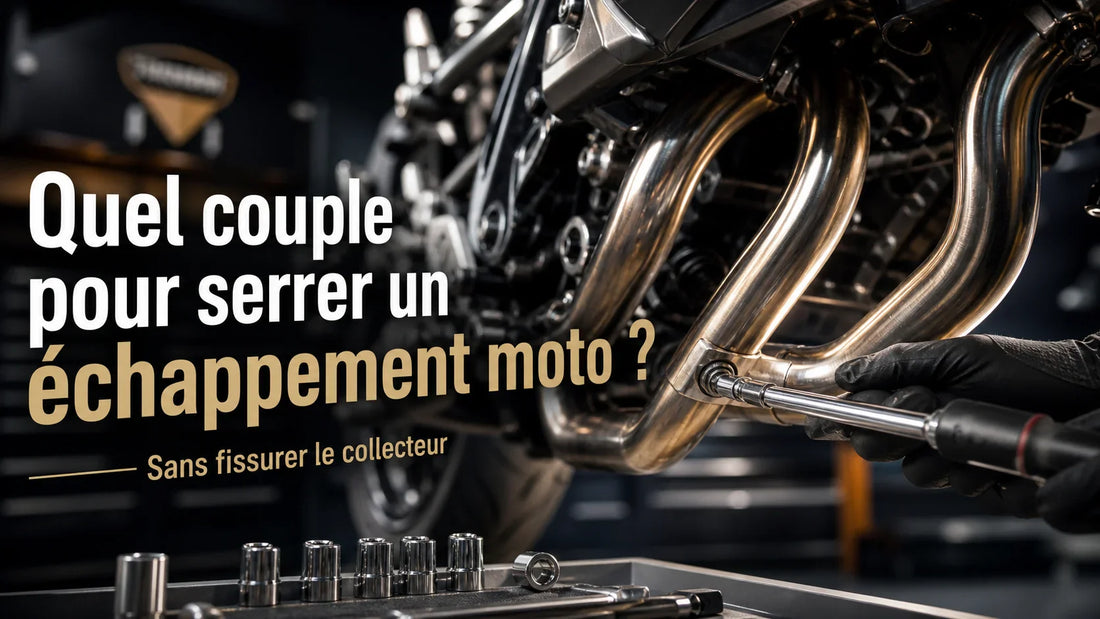 Quel couple pour serrer un échappement moto sans fissurer le collecteur ?