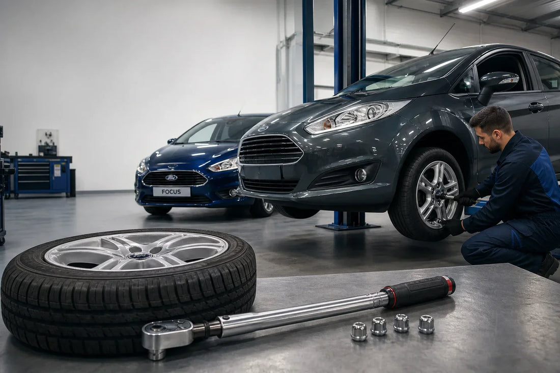 Couple de serrage roue Ford Fiesta et Focus : la valeur exacte avant tout