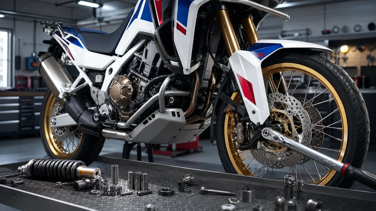 Couples de serrage Honda Africa Twin : les valeurs à connaître