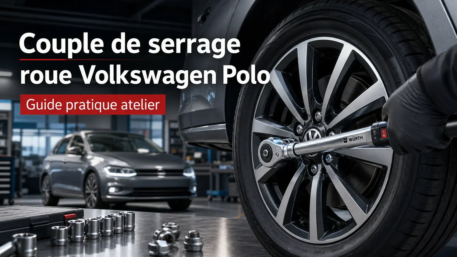 Couple de serrage roue Volkswagen Polo