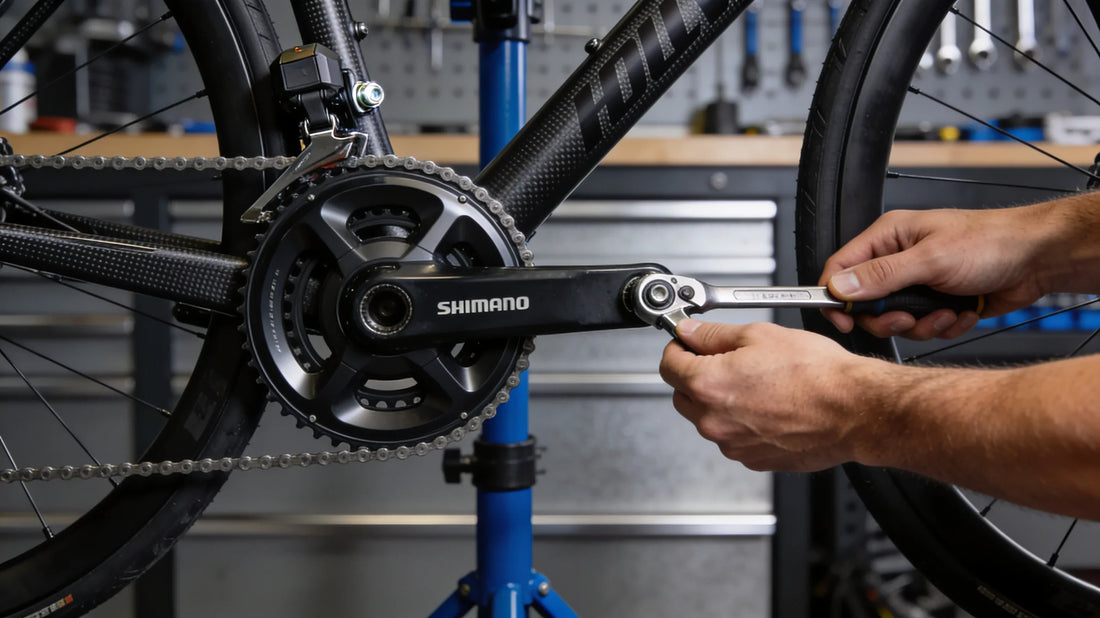 Couple de serrage pédalier Shimano Hollowtech II : guide technique complet