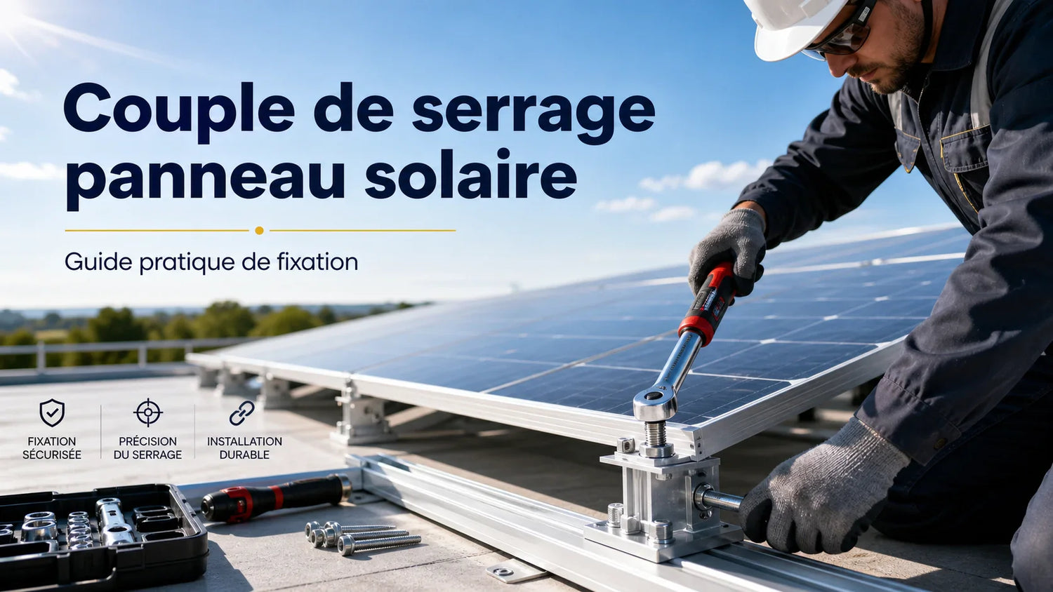 Couple de serrage panneau solaire et structure : ne pas sous-estimer