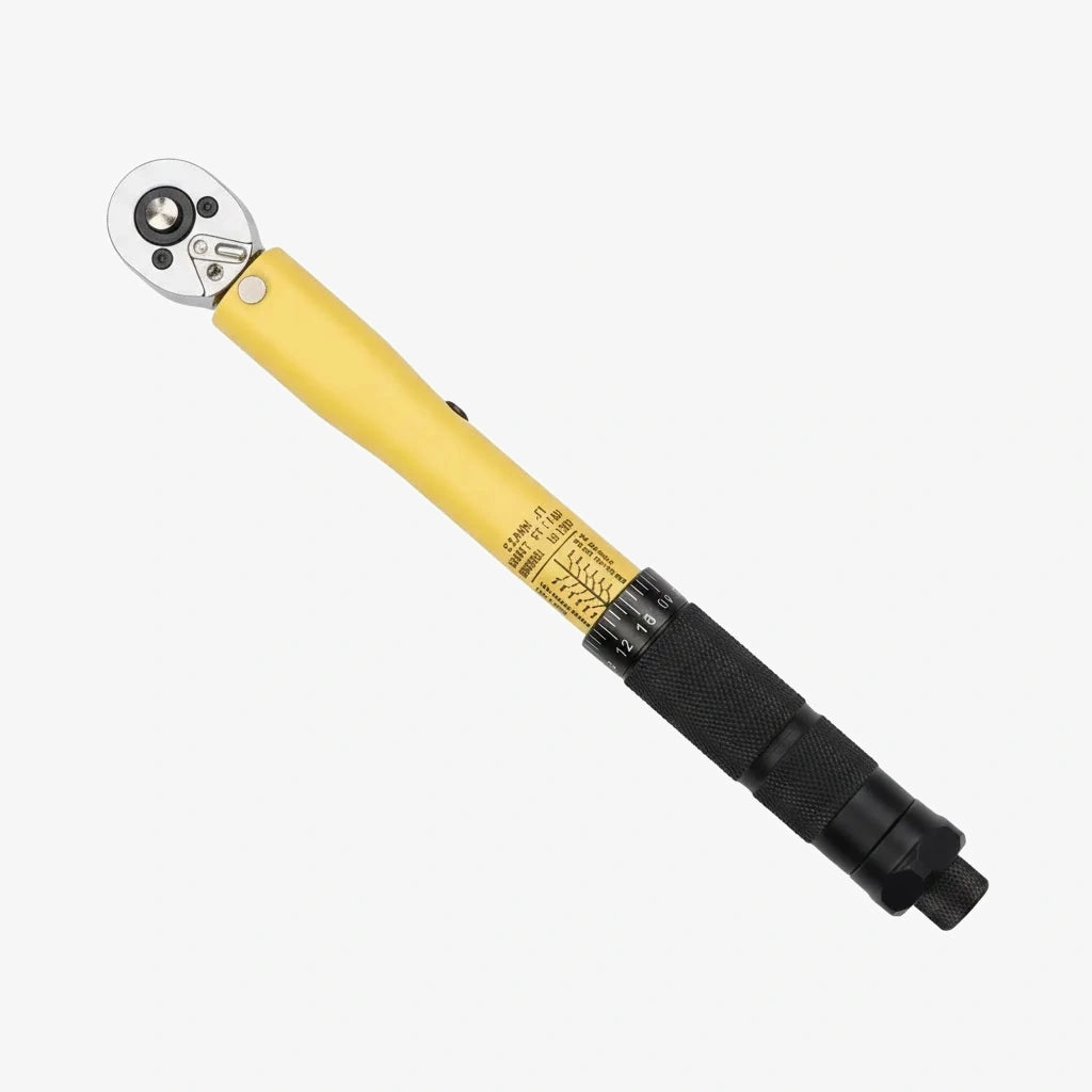 Clé Dynamométrique 1/4" Sécurité Vélo Carbone & Alu
