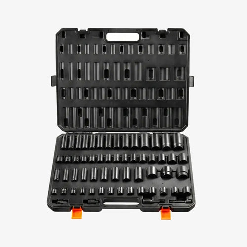 Coffret de douilles 1/2" et 3/8" Pro Acier Résistant