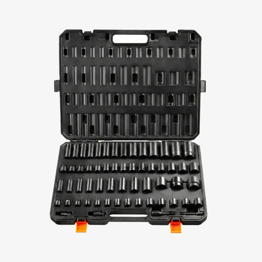 Coffret de douilles 1/2" et 3/8" Pro Acier Résistant