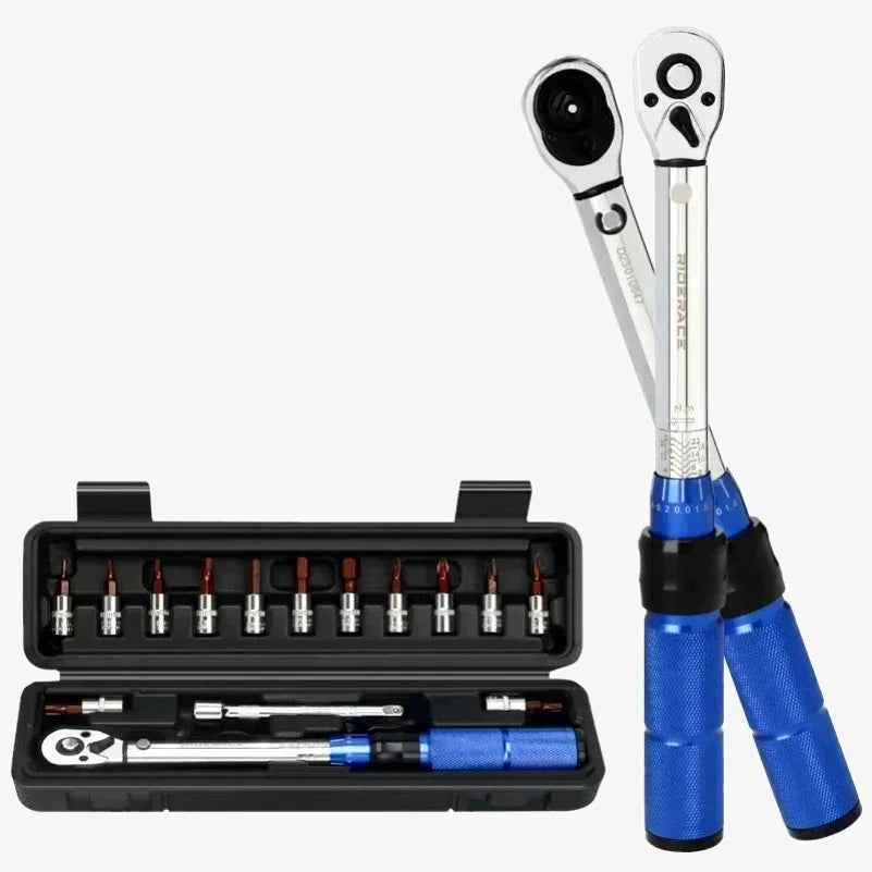 Clé Dynamométrique 1/4" Kit Spécial Vélo & Carbone