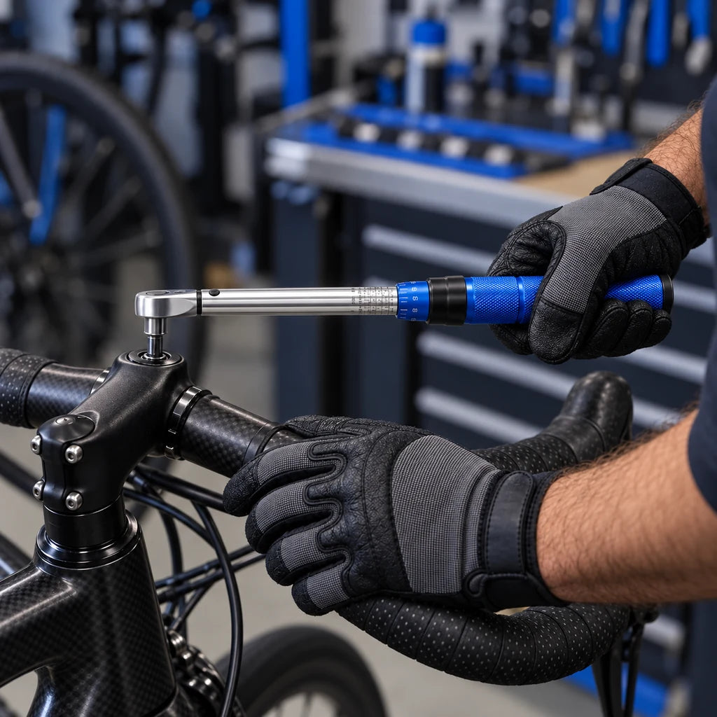 Clé Dynamométrique 1/4" Kit Spécial Vélo & Carbone — serrage de potence vélo carbone